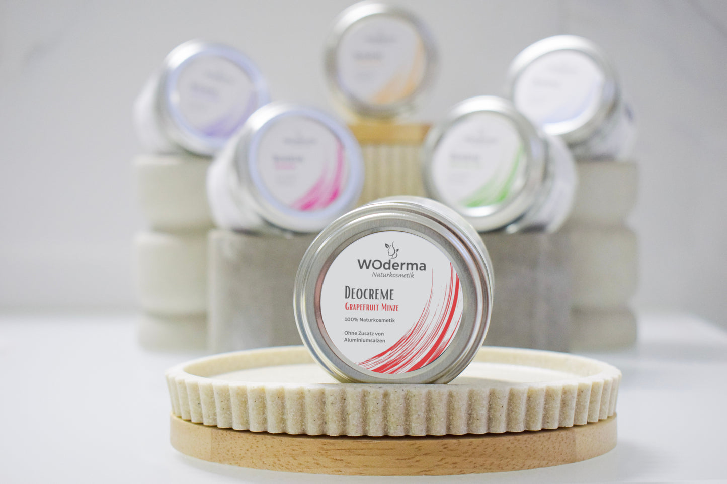 Deocreme mit ätherischem Grapefruit- und Pfefferminzöl