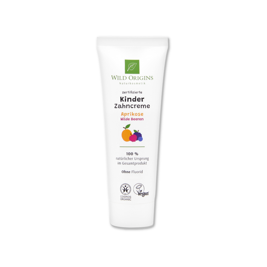Bio Kinder-Zahncreme ohne Fluorid - Wild Origins