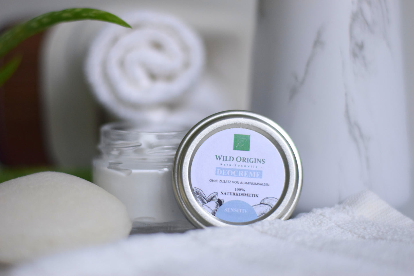 Deocreme mit BIO Sheabutter und BIO Kokosöl