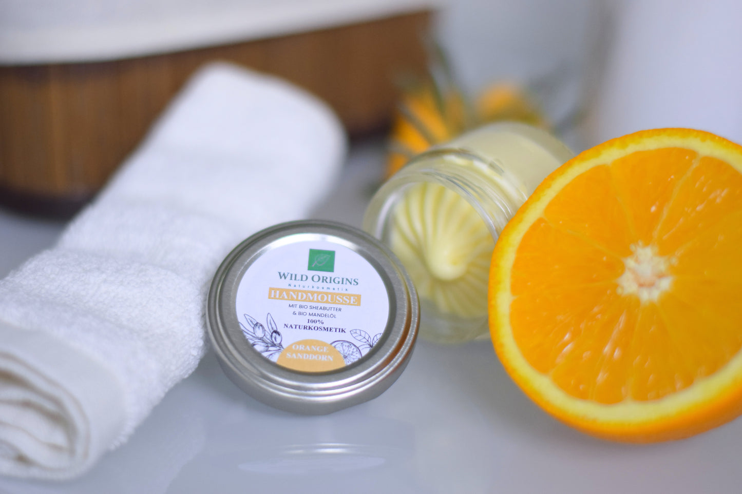 Handmousse mit BIO Sanddorn- und BIO Orangenöl - Wild Origins