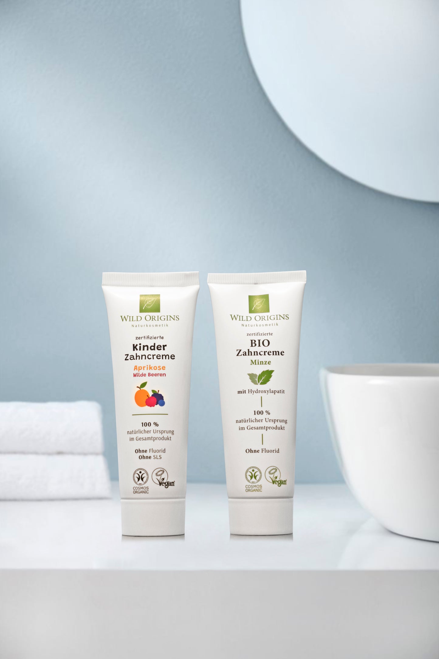 Bio Kinder-Zahncreme ohne Fluorid - Wild Origins