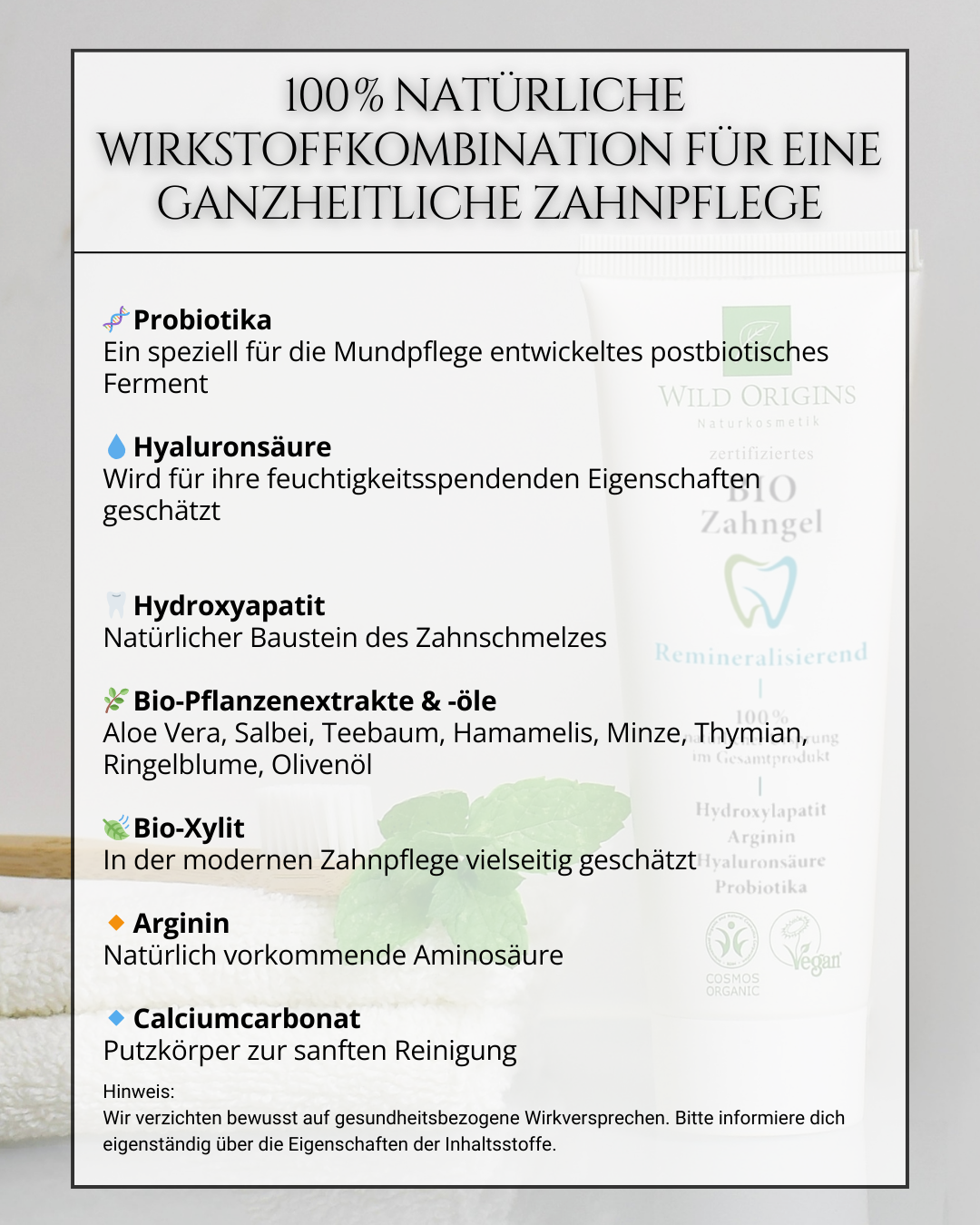 Vorteilsset: Zahncreme & Zahngel - Wild Origins