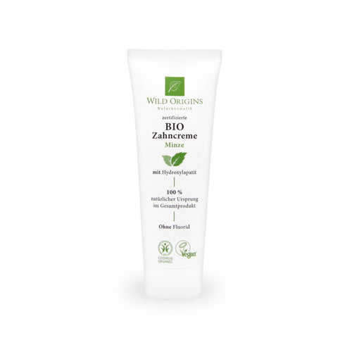 Bio Zahncreme ohne Fluorid