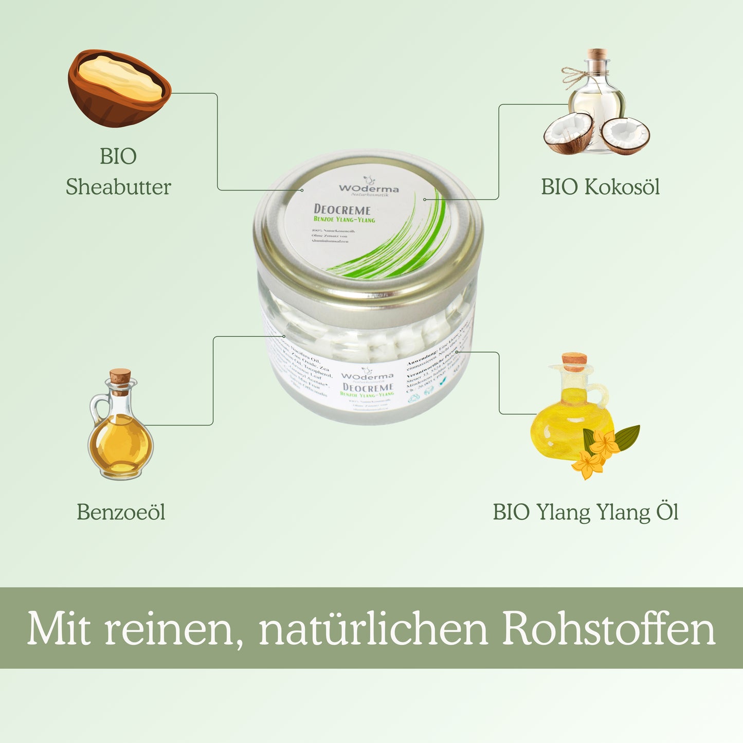 Deocreme mit BIO Ylang-Ylang-Öl - Wild Origins