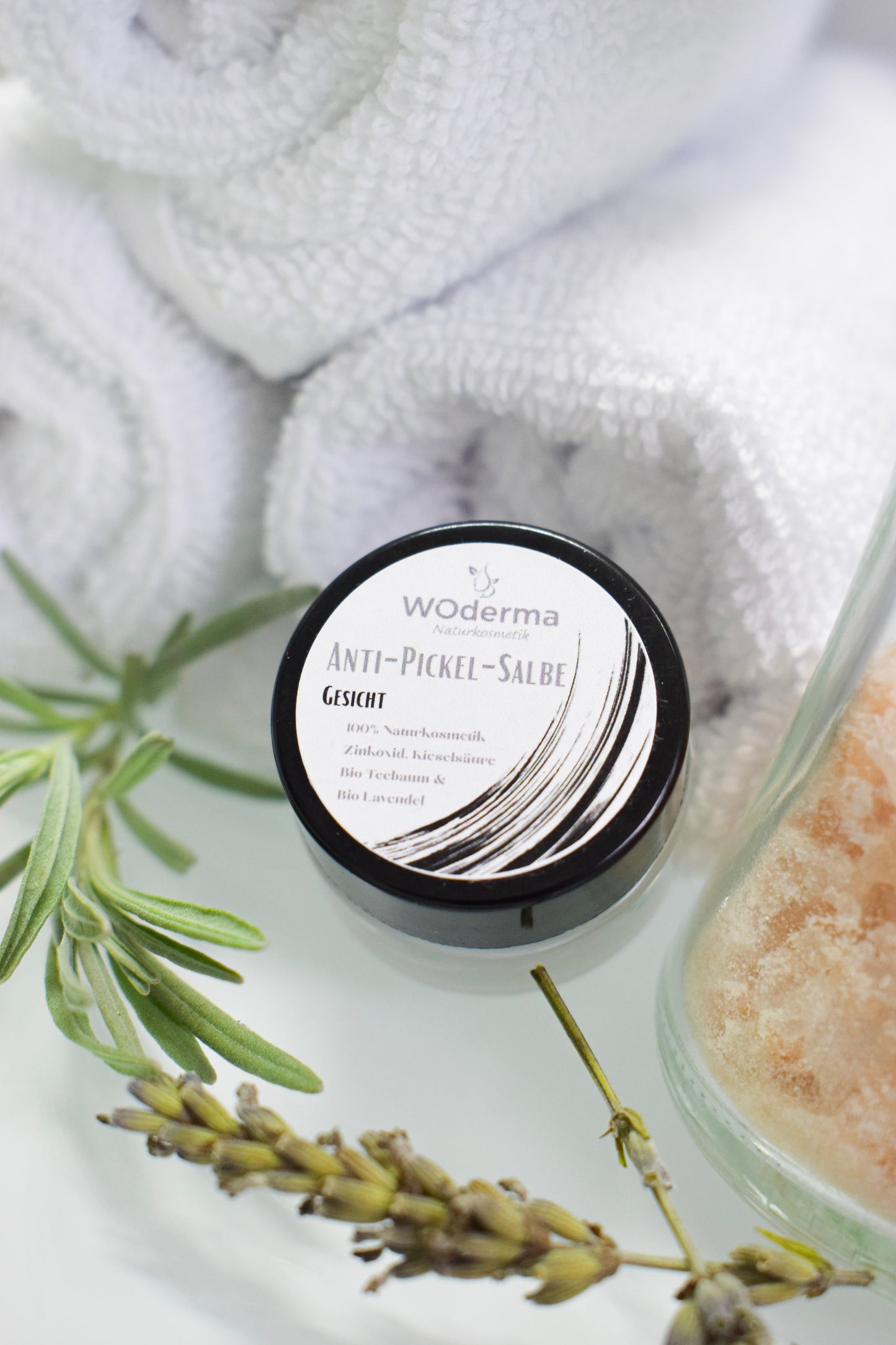 Anti-Pickel-Salbe mit BIO Sheabutter und BIO Lavendelöl - Wild Origins