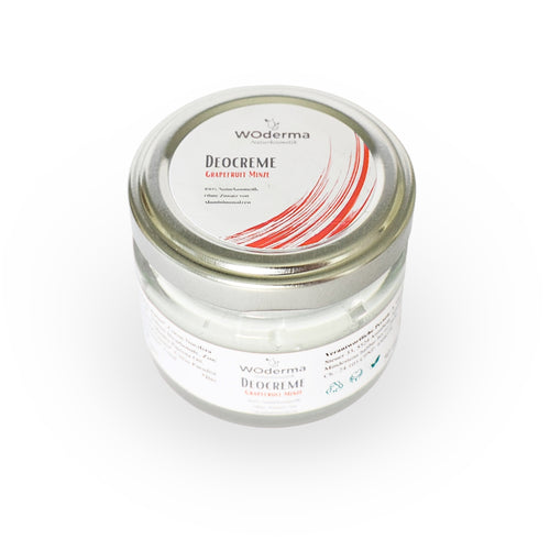 Deocreme mit ätherischem Grapefruit- und Pfefferminzöl