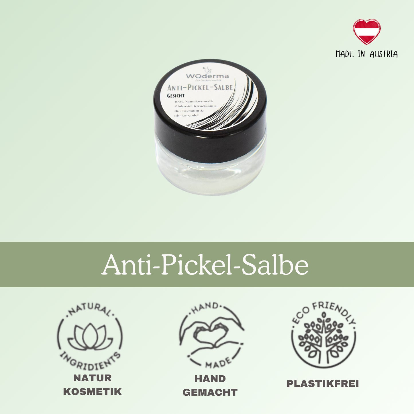 Anti-Pickel-Salbe mit BIO Sheabutter und BIO Lavendelöl - Wild Origins