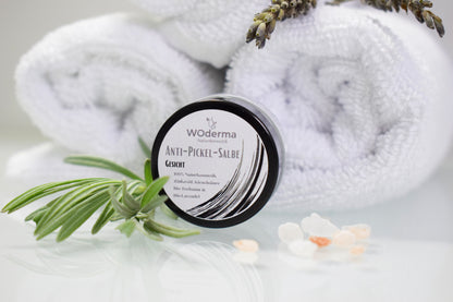 Anti-Pickel-Salbe mit BIO Sheabutter und BIO Lavendelöl - Wild Origins
