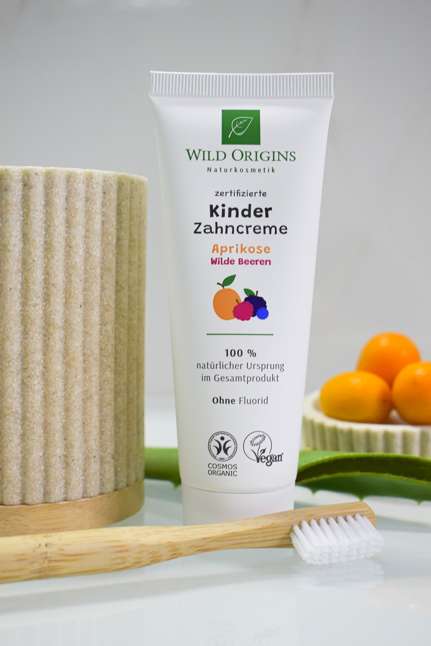 Bio Kinder-Zahncreme ohne Fluorid - Wild Origins