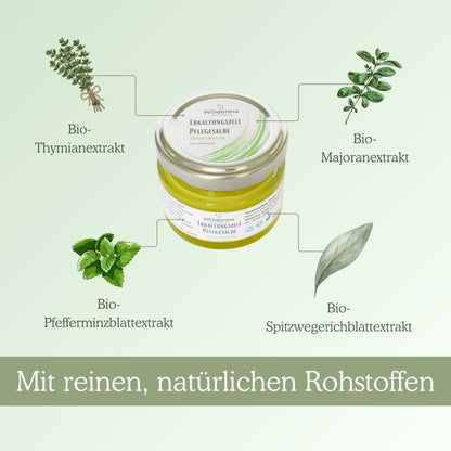 Pflegesalbe "Erkältungszeit"  mit BIO Kräuterextrakten - Wild Origins