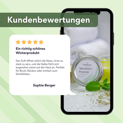 Pflegesalbe "Erkältungszeit"  mit BIO Kräuterextrakten - Wild Origins