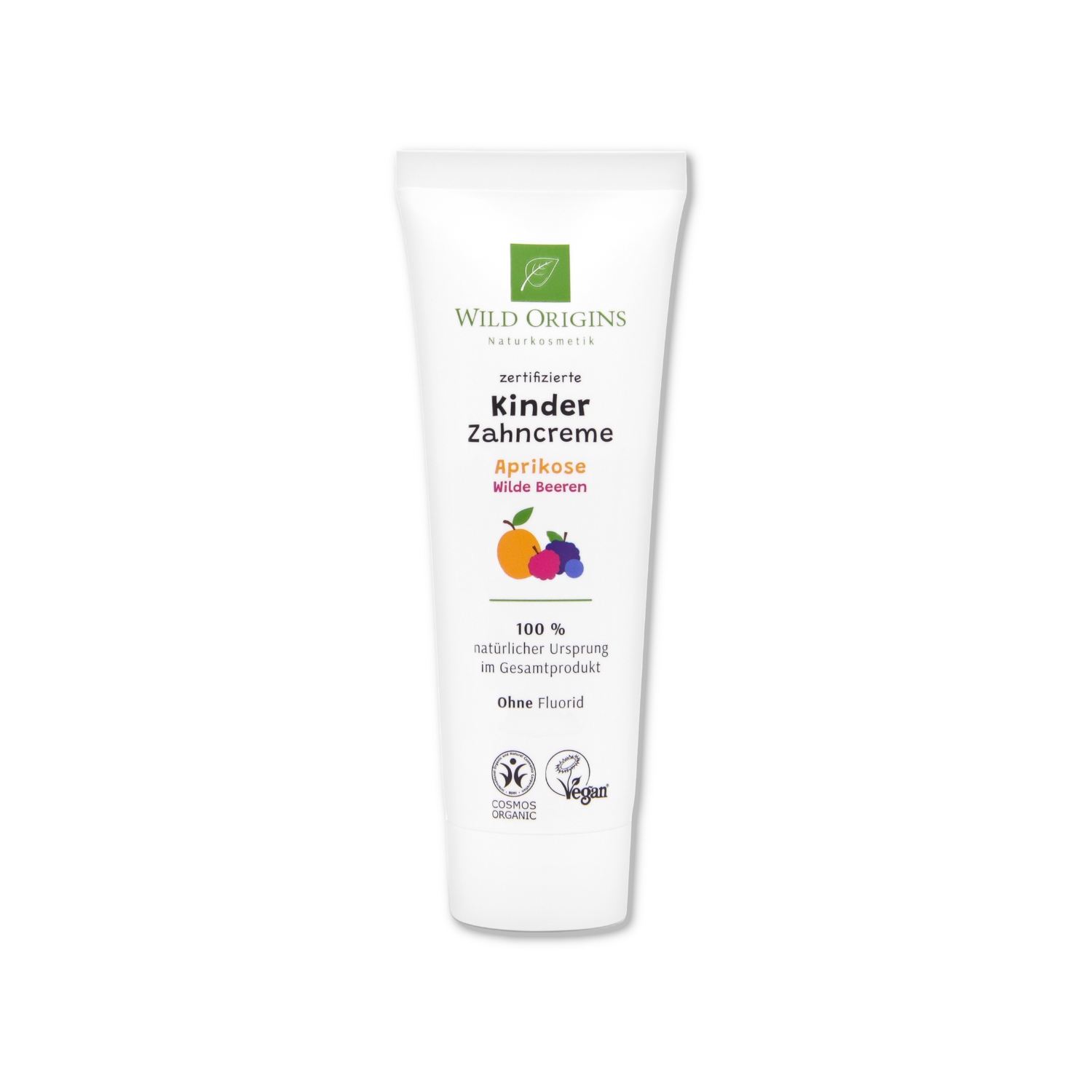 Bio Kinder-Zahncreme ohne Fluorid - Wild Origins