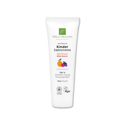 Bio Kinder-Zahncreme ohne Fluorid - Wild Origins