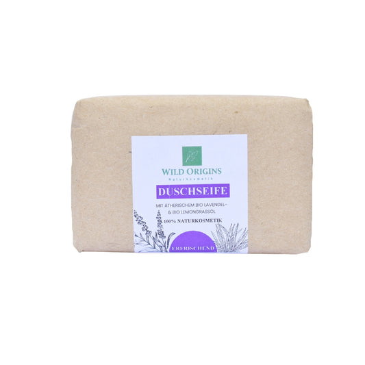 Duschseife mit BIO Lemongrass- und BIO Lavendelöl