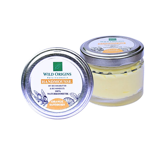 Handmousse mit BIO Sanddorn- und BIO Orangenöl 